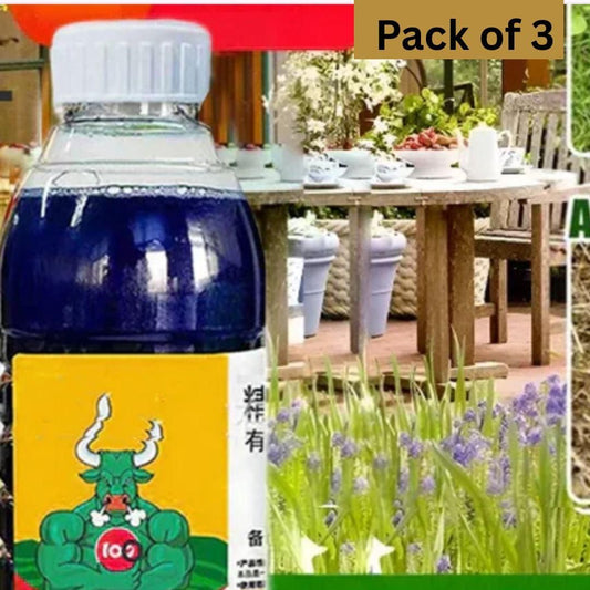 High-Concentration Glufosinate Herbicide All Crops,Organic (Pack of 3)